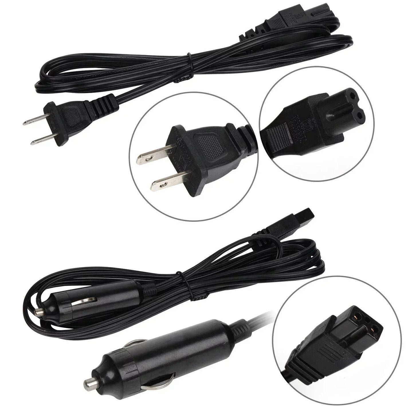Newest Portable Iceless Thermoelectric Cooler Warmer Low Noise Car Electric Refrigerator Mini Fridge for Car Travel Trip Caming