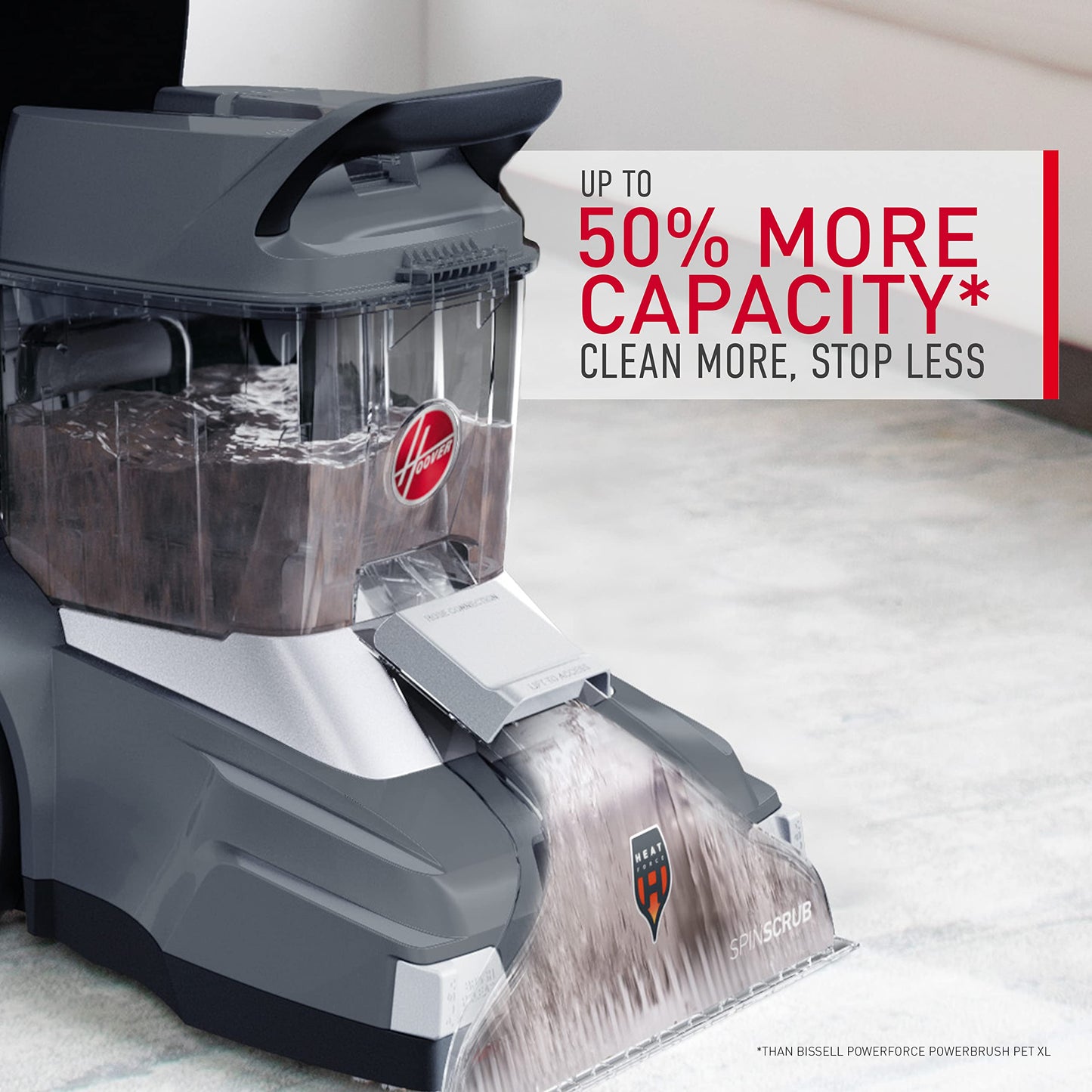 HOOVER Powerscrub XL Pet Carpet Cleaner - Upright Shampooer
