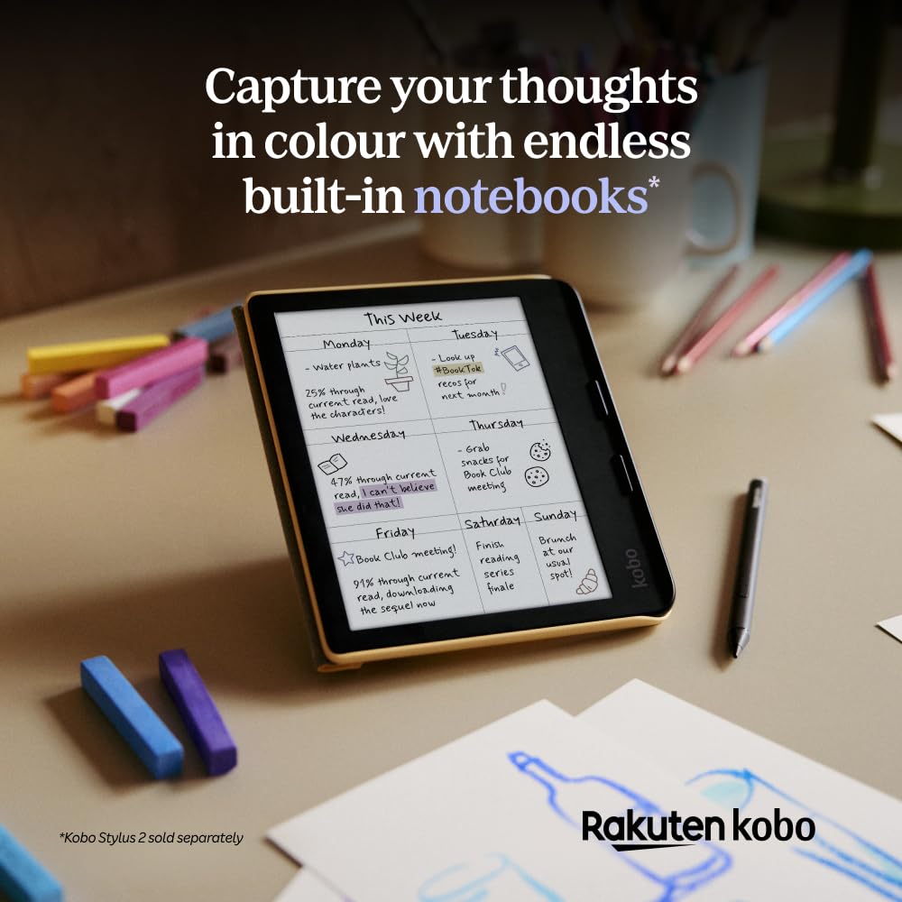 KOBO Libra Colour eReader | 7" Glare-Free Display