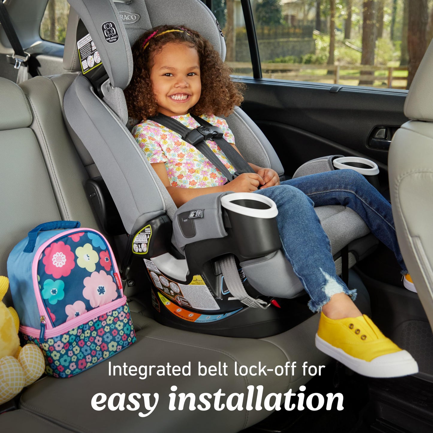 GRACO 4Ever DLX 4-in-1 Car Seat - Infant to Toddler Safety