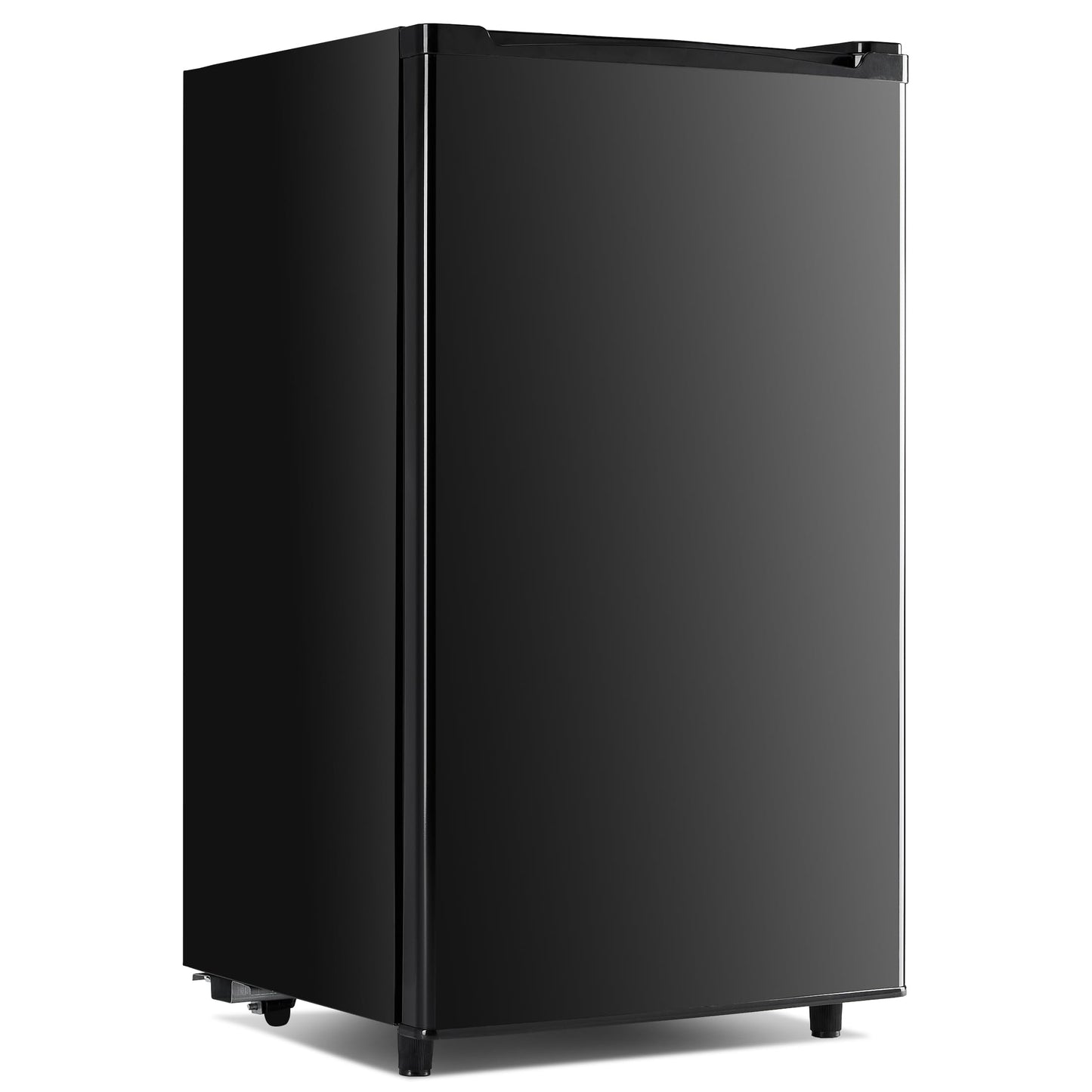 NEWBULIG Mini Fridge with Freezer 3.2 Cu.Ft - Compact Black Refrigerator