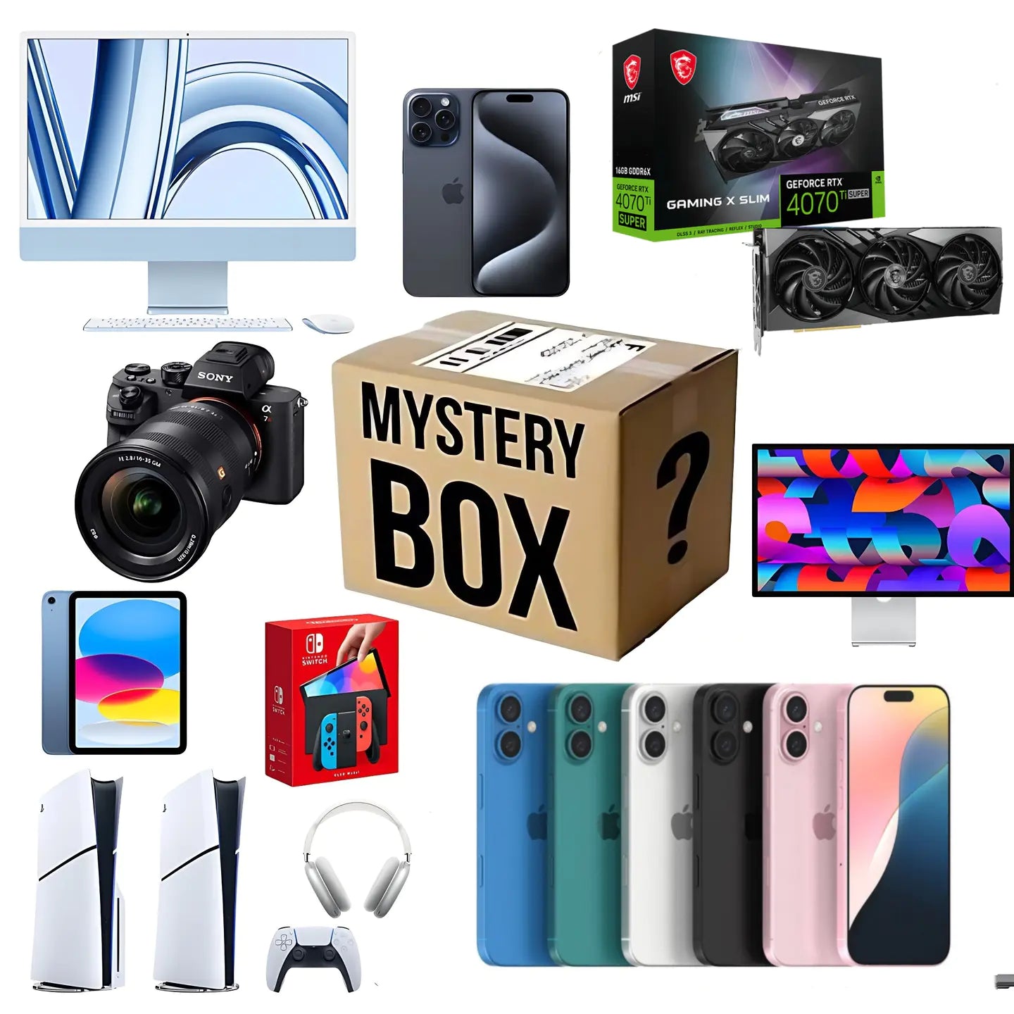 Mystery Super Box - 2025 Warehouse Return Pallets