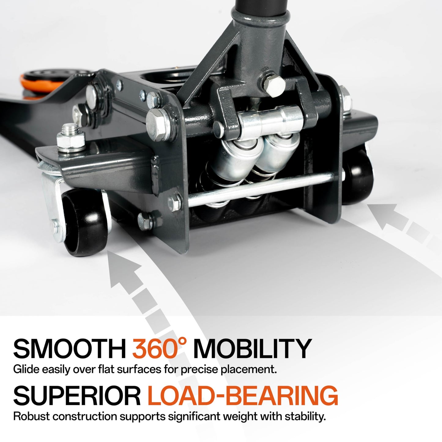 MAXORITY 3-Ton Low Profile Hydraulic Steel Floor Jack