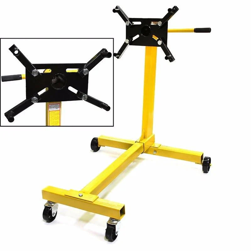 Shop Engine Stand Hoist 1000lb Pro  Automotive Lift Rotating 4 Leg