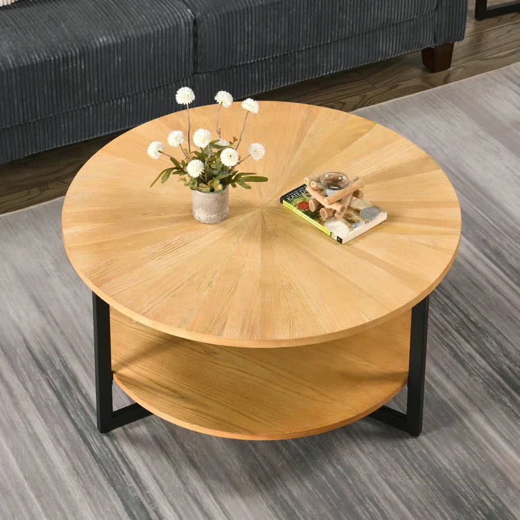 Frame Coffee Table with Storage