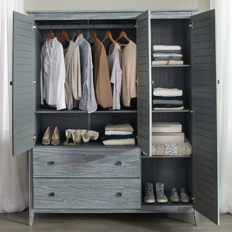 Solid Wood Armoire