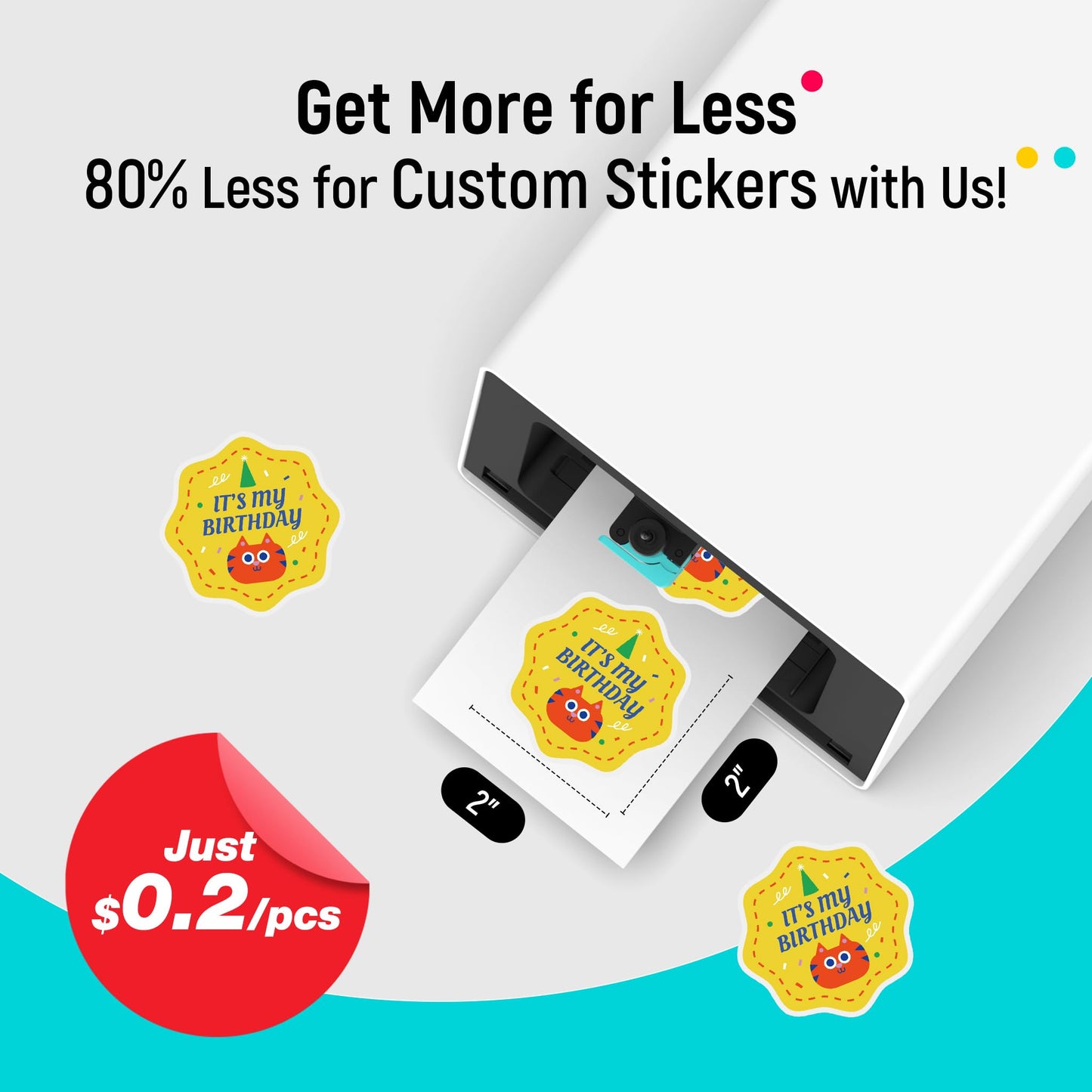 LIENE PixCut S1 Color Sticker Printer & Cutting Machine