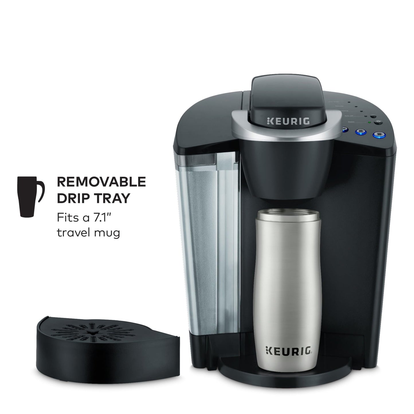 KEURIG K-Classic Single Serve Coffee Maker with Brew Sizes
