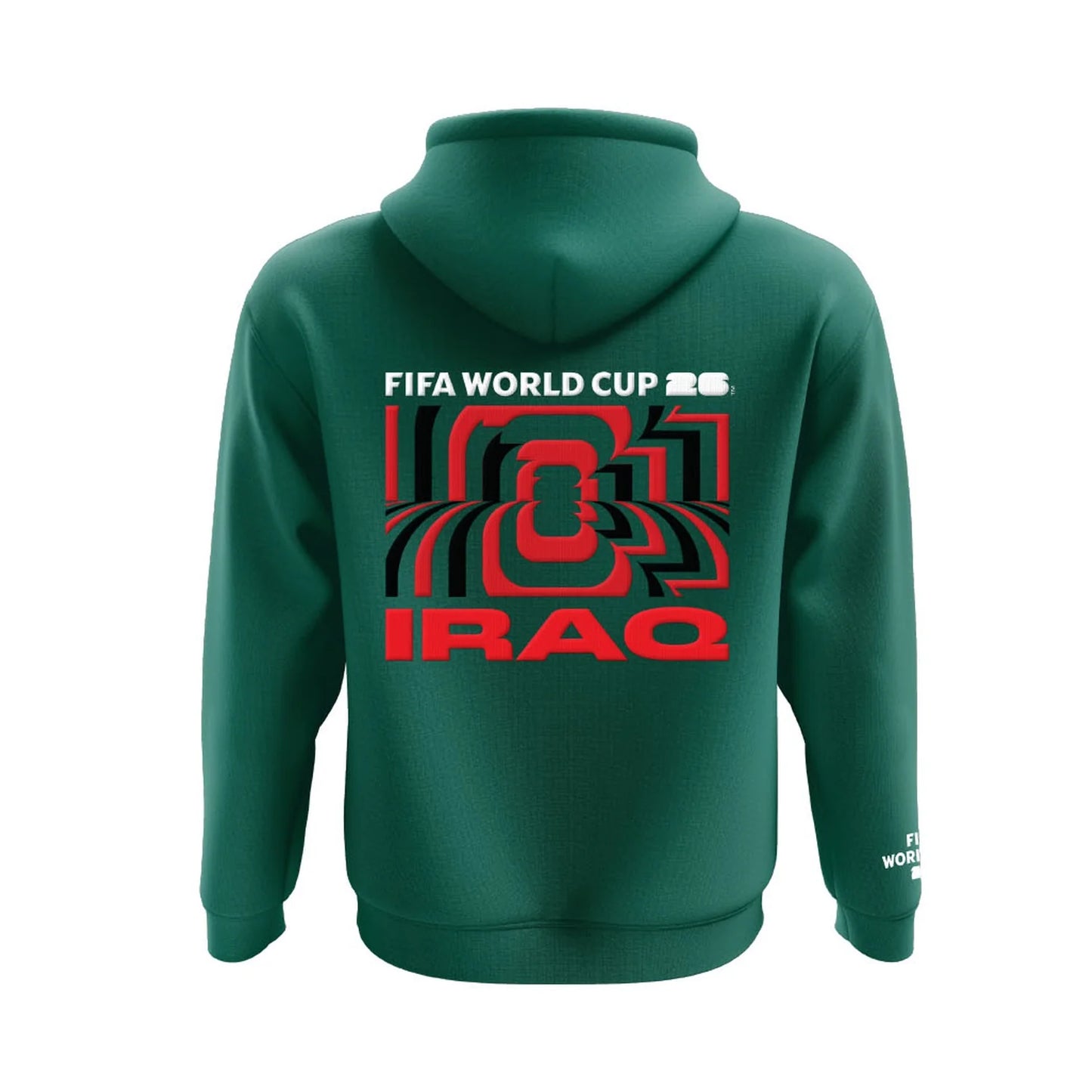 FIFA World Cup 2026™ Iraq Puff Hoodie - Unisex