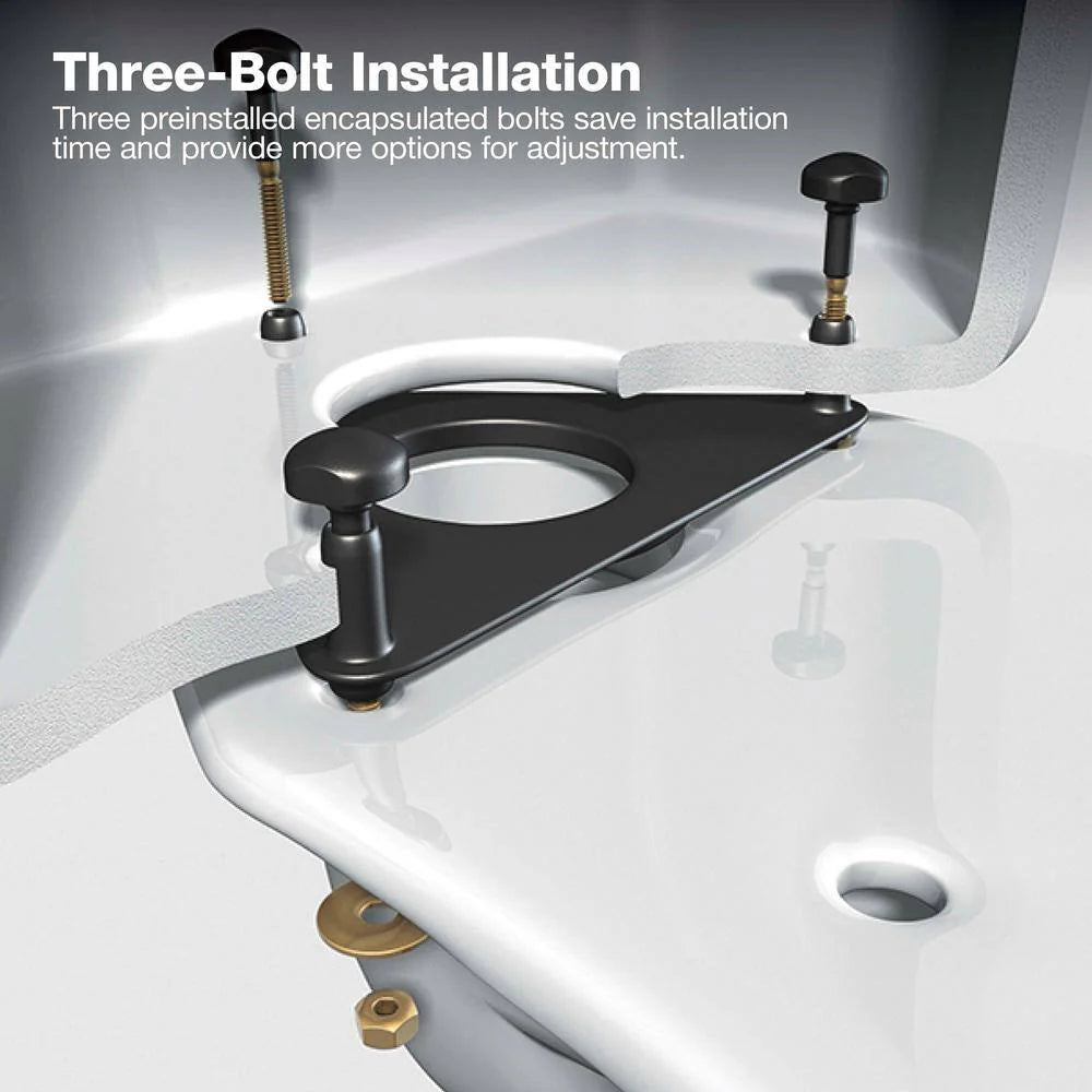 Extra Tall Highline Arc Complete Solution 2-piece 1.28 GPF Single Flush Elongated Toilet in White (Seat Included) 78305-0