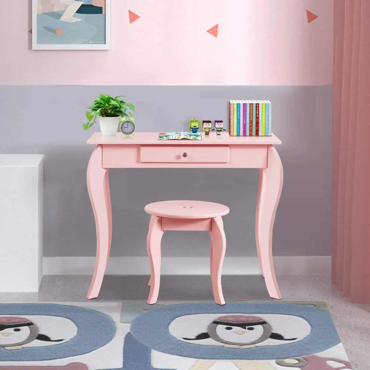 Fireflowery Vanity Detachable Princess Pretend