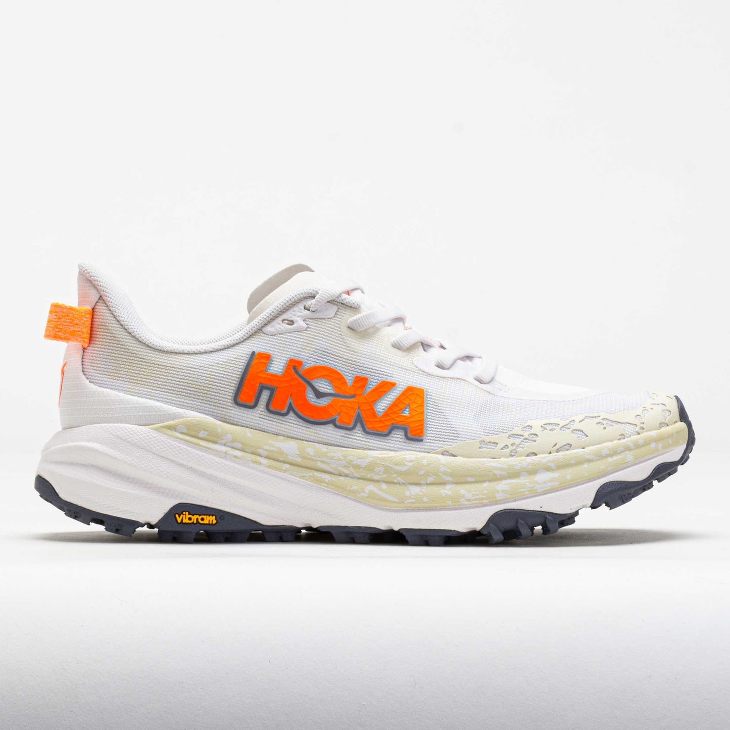 Speedgoat 6 Men's White/Neon Tangerine