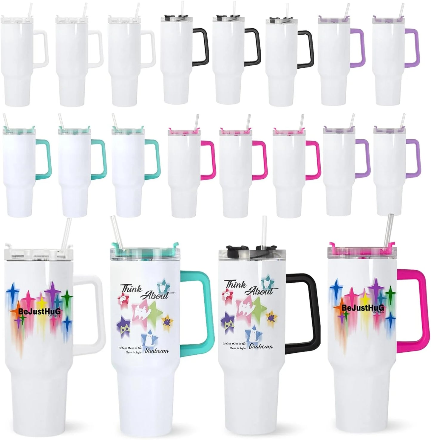 40 oz sublimation glass