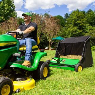 42 in. 24 cu. ft. Tow-Behind Lawn Sweeper STS-42JDC